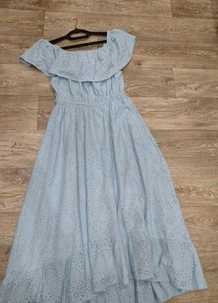 Платье летнее, 👗 платье, размер 14.индия 🩵