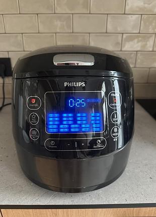 Мультиварка philips з паровим режимом, б/у з дефектами