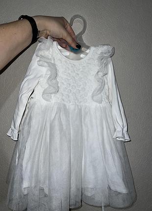 Сукня святкова біла