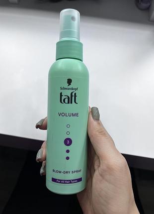Спрей для обʼєму від taft