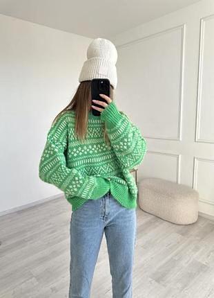 Яскравий светр primark 44-46 250 грн