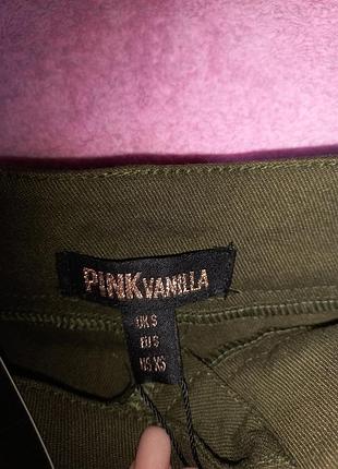 Міні-спідниця-карго pink vanilla 💗 5