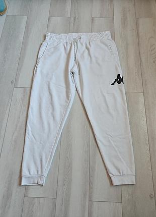 Kappa штаны спортивные мужские xl трениры белые