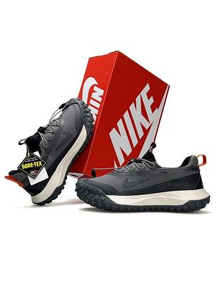 Nike acg mountain fly low gtx grey black beige
