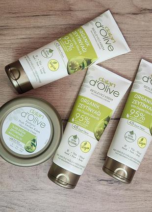 Крем- турція dalan d'olive 250 і 300 мл для обличчя й тіла лосьйон подарунок на будь-яке свято.