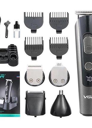 Професійна бездротова машинка для стрижки волосся vgr v-175