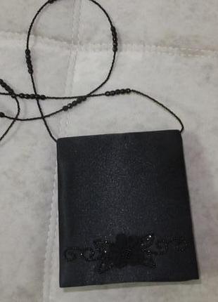 Jessica simpson кокальна мініатюрна сумочка на довгому ремінці 12х14х4 см