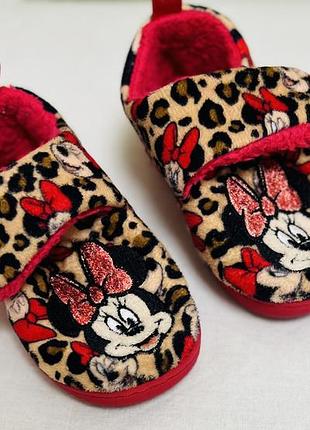 Капчики тапочки мінні маус дісней для дівчинки домашнє взуття