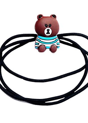 Детская резинка для волос "мишки" 0301-559 набор 10 шт