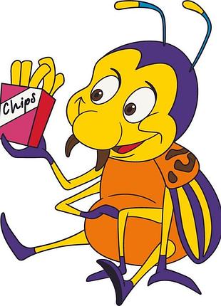 Розпис на полотні "колорадський жучок" 15054-ac 25x30 см