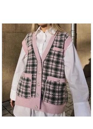 Тепла жилетка zara 4