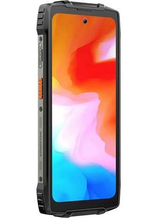 Смартфон blackview bv8200 12/256gb black, nfc, 50+13/32мп, ip69k, ips 6.5'', mediatek helio g100, 8800 мач 4