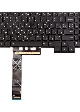 Клавиатура для ноутбука lenovo legion 5 черная, без фрейма