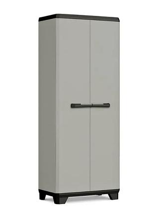 Многофункциональный шкаф пластиковый keter/kis planet alto 246637 серый