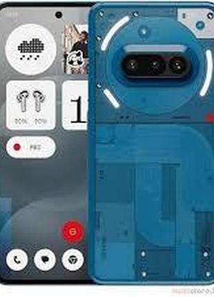 Смартфон nothing phone (3a) 12/256gb blue, nfc, 50+50+8/32мп, snapdragon 7s gen 3, amoled 6.77", 5000mah