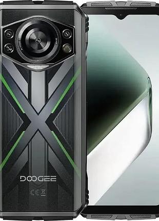Смартфон doogee s cyber pro 12/512gb green, nfc, ip69k, 50+8+20/32мп,tiger t606, 6.58" ips, 10800 мач