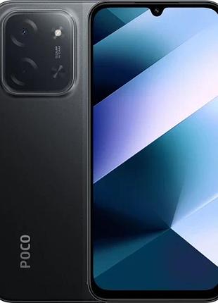 Смартфон xiaomi poco c85 8/256gb black, nfc, 50+2/8мп, helio g81-ultra, ips 6.9", 6000 mah