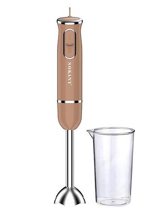 Ручной блендер sokany 1726 погружной 300 вт оранжевый