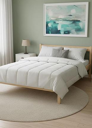 Двоспальне дерев'яне ліжко mebigrand mg01 прозорий лак 160х200 см (mbg-21876)