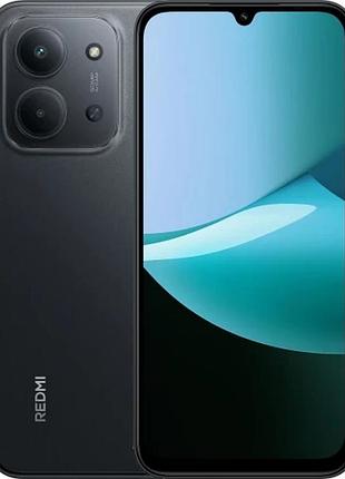 Смартфон xiaomi redmi 15c 4/128gb midnight black, nfc, 6.9"ips, 50/8мп, helio g81-ultra, 6000 маг