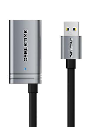 Активный удлинитель cabletime usb 3.0 am - af, 10 м (ca18s)