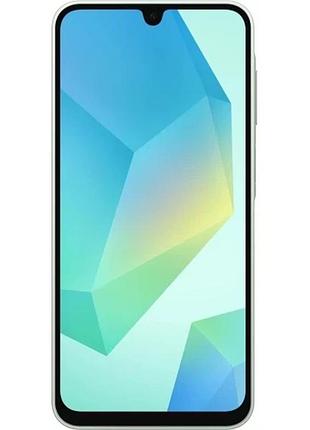 Смартфон samsung galaxy a16 4/128gb green, nfc, 50+5+2/13 мп, 6.7" amoled, 5000mah, helio g99 2