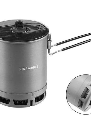 Fm petrel ultralight pot g3 600ml казанок з теплообмінним елементом найкраща ціна зі швидкою доставкою по україні