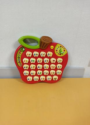 Розвиваюча музична іграшка яблуко алфавіт від vtech