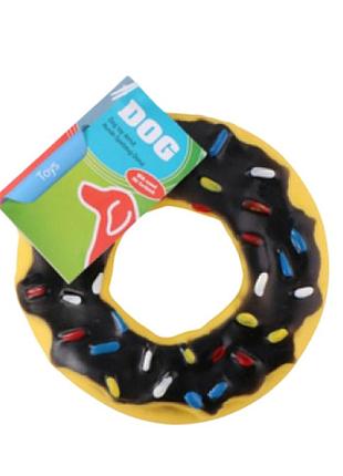 Іграшка для собак pet toys dog toy donut найкраща ціна з швидкою доставкою по україні