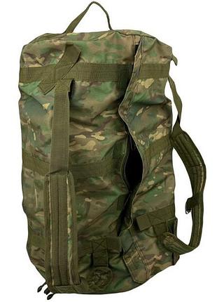 Сумка-баул 100л мультікам (le2866) для перенесення особистих речей, військового, спортивного приладдя