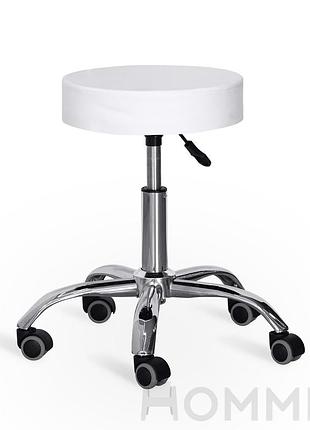 Крісло для майстра hommex elise white (h-115 white)