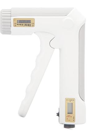 Эспандер кистевой cornix 5-60 кг с регулируемой нагрузкой и электронным счетчиком xr-0281 white лучшая цена с