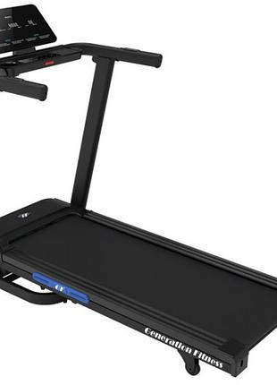 Беговая дорожка generation fitness shark iconsole, для дома и квартиры, для тренировки сердечно-сосудистой системы, для начинающих