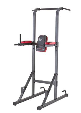 Многофункциональная планка insportline power tower pt80 с отдельностоящими перилами для укрепления мышц всего