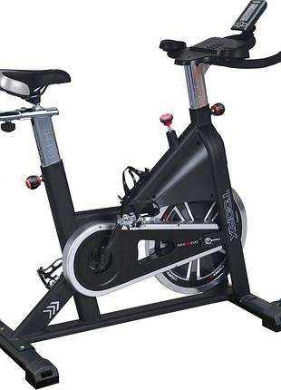 Сайкл-тренажер toorx indoor cycle srx 65evo (srx-65evo) массивный маховик весом 22 кг энопка тормоза для экстренной остановки