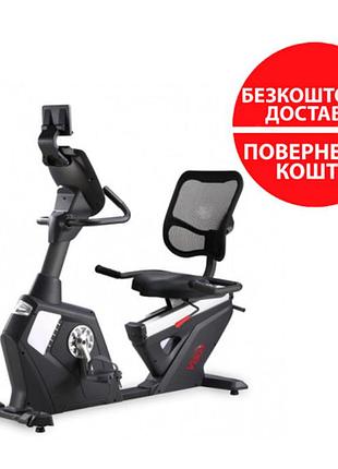 Професійний велотренажер vigor r11, електромагнітне навантаження, маховик 23 кг, датчик пульсу на ручках