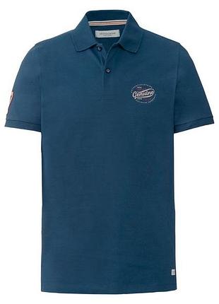 Модная футболка поло, органический хлопок, stock &amp; hank. нижочки. м