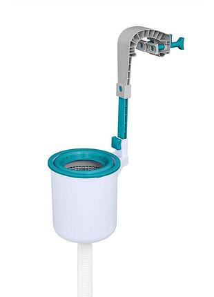 Поверхностный скиммер bestway 58233 для фильтрационных систем производительностью 3 м3/ч и больше корпус износостойкий пластик