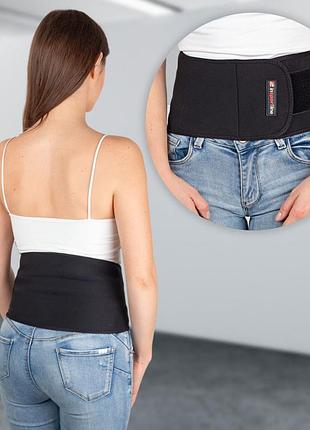Неопреновый пояс для почек insportline neobelt - черный/xl-xxl