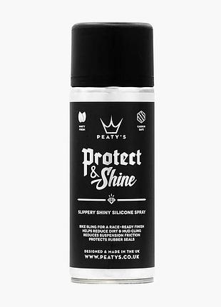Спрей для захисту та блиску peaty's protect & shine silicone spray, 400ml лучшая цена с быстрой доставкой по украине лучшая цена с
