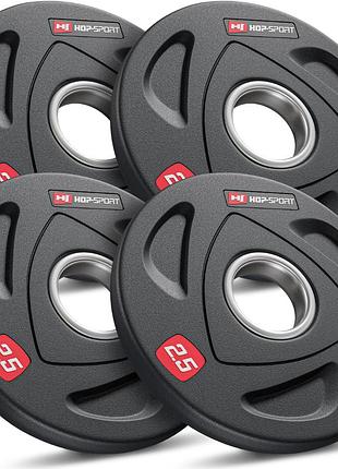 Набор дисков олимпийских hop-sport 4 х 2,5 кг лучшая цена с быстрой доставкой по украине найкраща ціна з