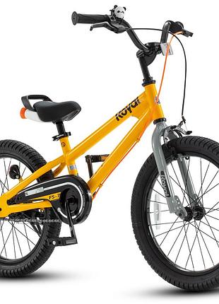 Велосипед royalbaby freestyle 7th 16", official ua, желтый лучшая цена с быстрой доставкой по украине лучшая