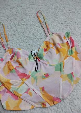 Корсет на косточках размер л