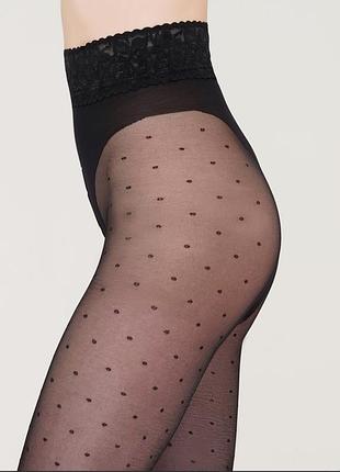 Жіночі колготи в горошок 3