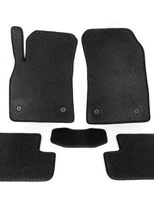 Коврики eva черные для chevrolet cruze 2009-2015 модельные резиновые коврики в салон защиты от грязи ve-33