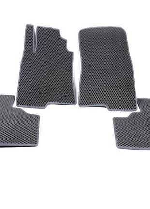 Коврики eva черные для mitsubishi pajero wagon iii 4 шт резиновый защитный коврик для салона авто ve-33