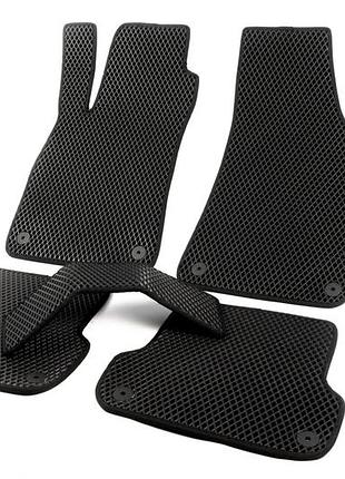 Коврики eva черные для audi a4 b7 2004-2008 модельные резиновые коврики для защиты салона авто ve-33
