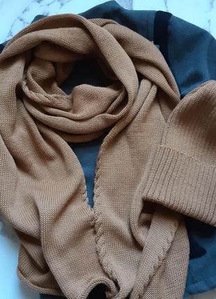 Доросла шапочка зимова шапка, палантин, шарф, зимовий комплект