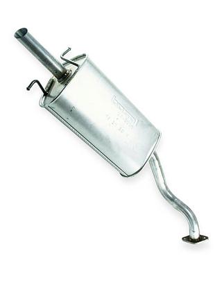 Глушник lanos, sens хетчбек алюміній bosal