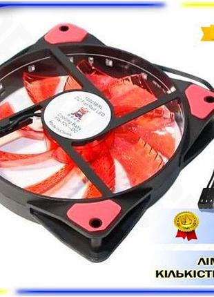 Dm вентилятор 120 мм спецификация 2.2 cooling baby black с красной led подсветкой для корпуса охлажден spe|lz